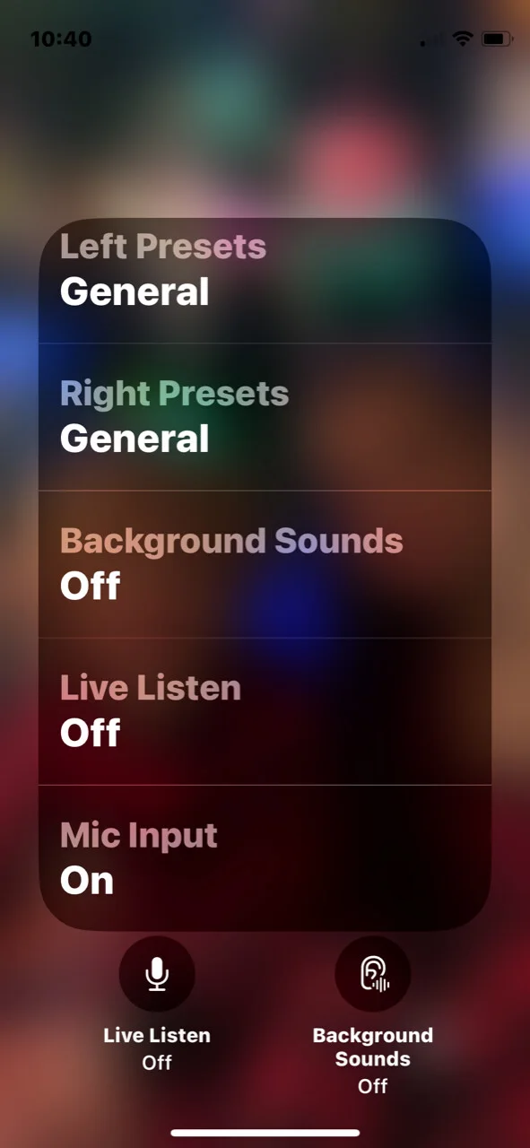 Mic Input