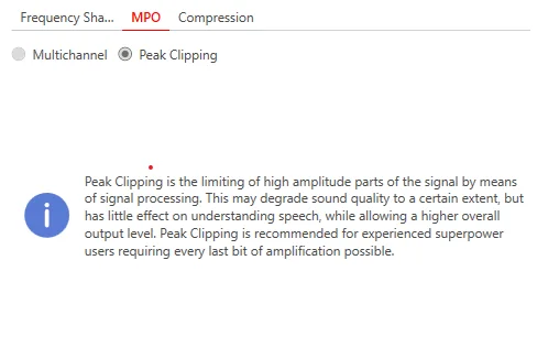 charge & go peak clipping