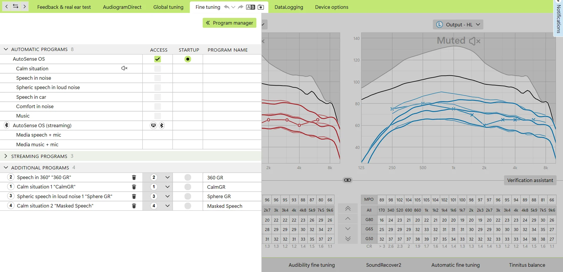 Fine tuning No Say AutoSense 1