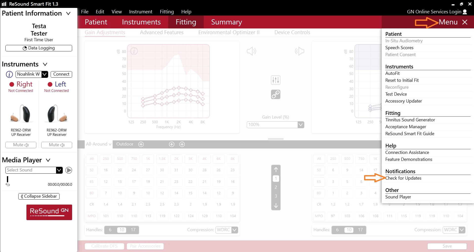 Screenshot SmartFit2