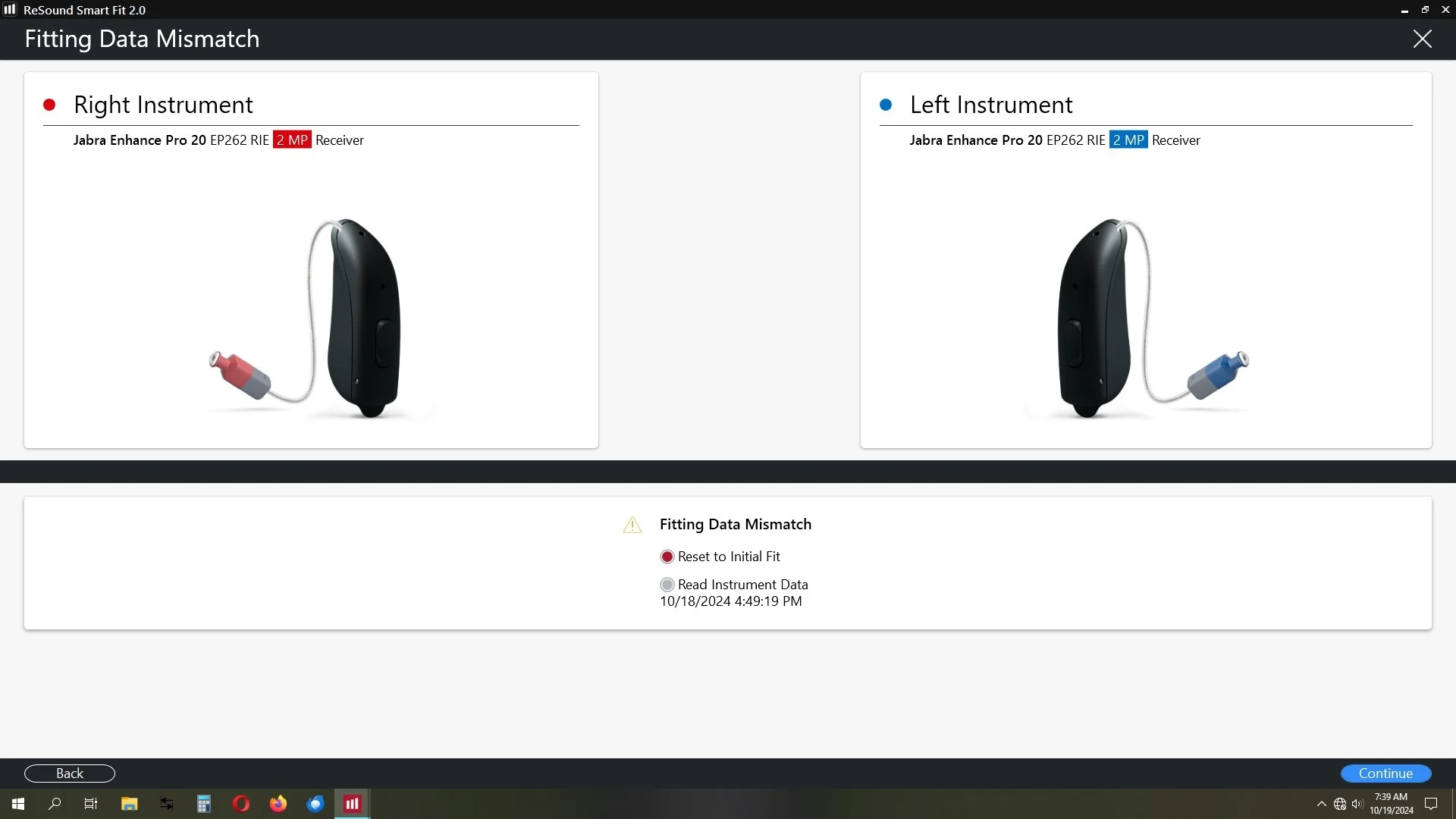 Rando Initialization 2nd Screen