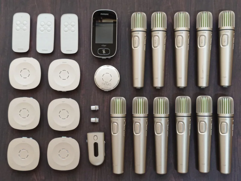 a collection of Roger devices