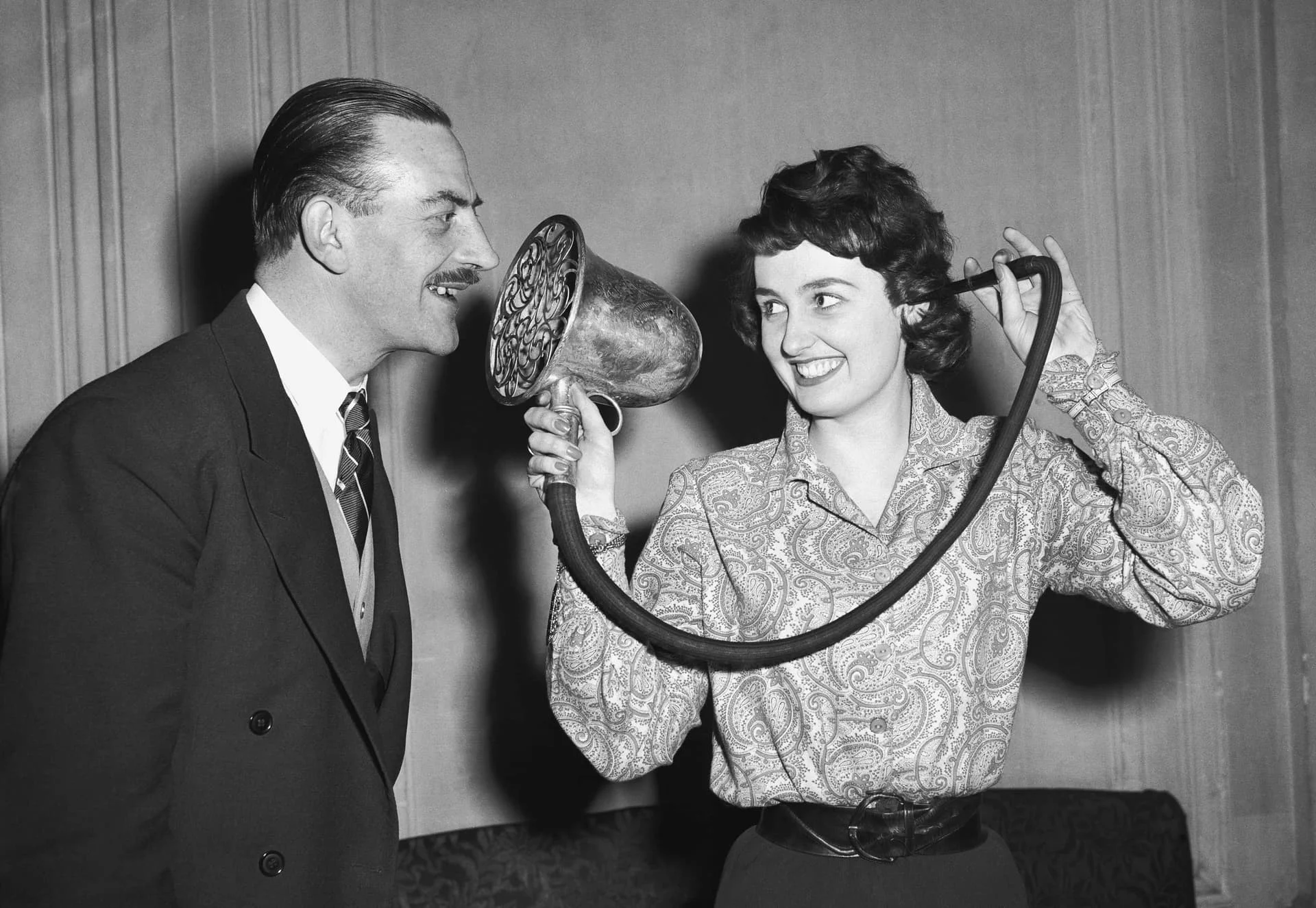 Groucho ear trumpet