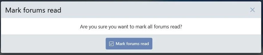 Mark forums read.