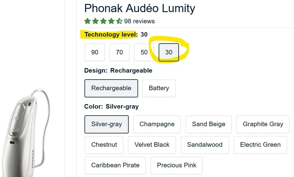 Phonak Audeo Lumity L30