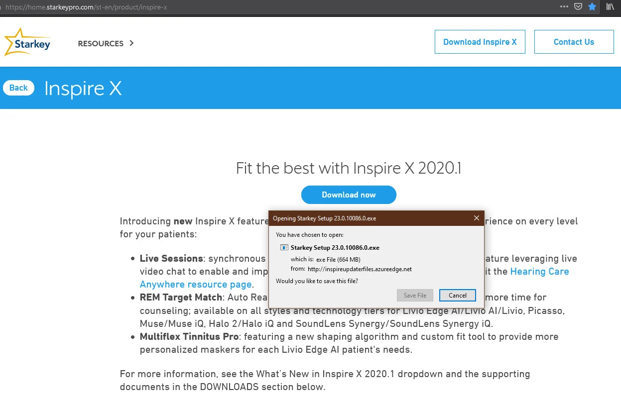 Inspire X Download